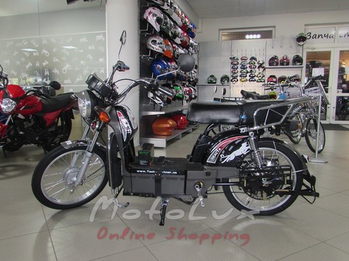 Electric moped Delta, black