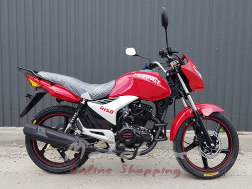 Motocykel Hornet Alpha R-150 červený