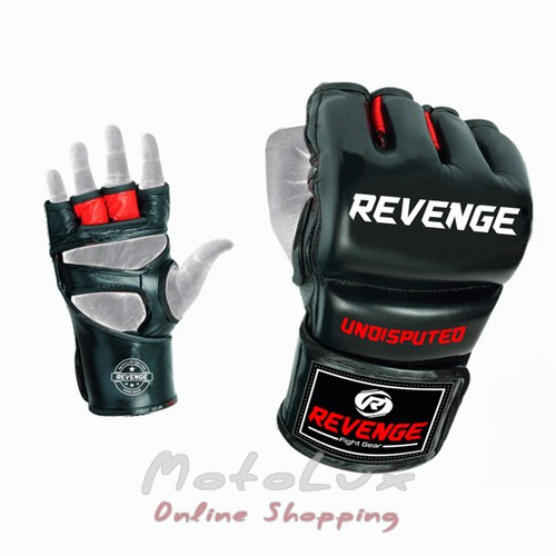 Gloves MMA EV 18 1838 PU, size XL, black