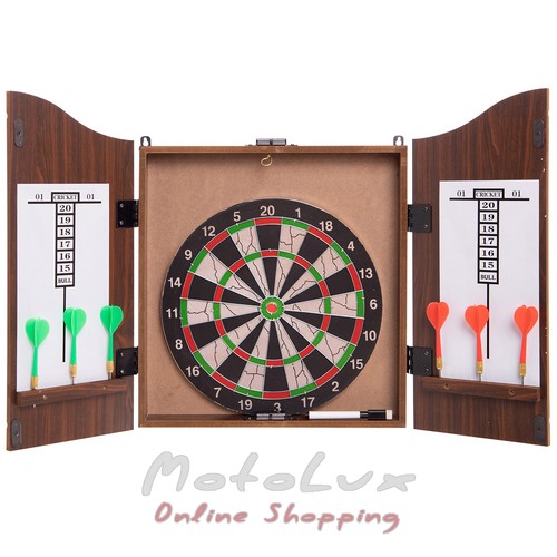 Darts with Baili target cabinet, diameter 30 cm, 6 darts