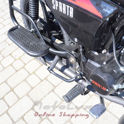 Moped Soul Sparta Lux 125 CC, fekete