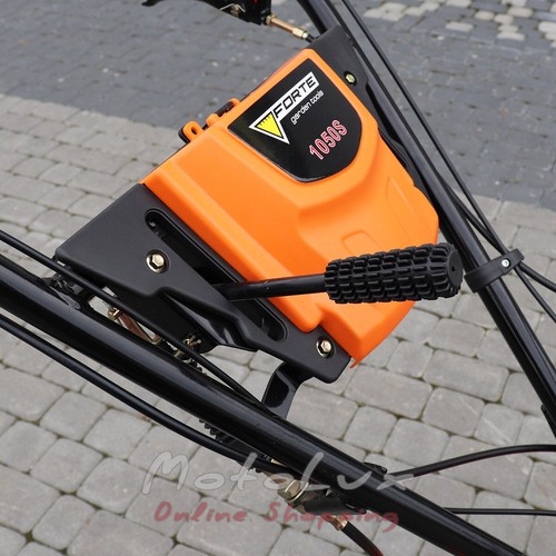 Motorový kultivátor Forte 1050S, 6.5 HP, koleso 8, oranžový