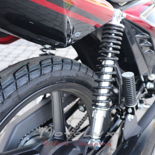 Мотоцикл Forte FT200-TK03, чорно-червоний