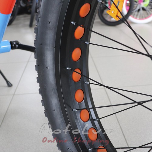 Подростковый велосипед Formula Paladin DD, колесо 24, рама 12, 2020, blue n red n orange
