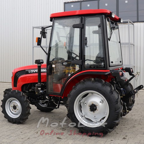 Foton Lovol 354 HXSC traktor, 35 LE, 4x4, 8+8 irányváltó Red