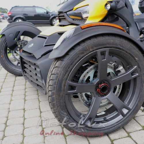 Трицикл Ryker STD 600 ACE, черно-желтый