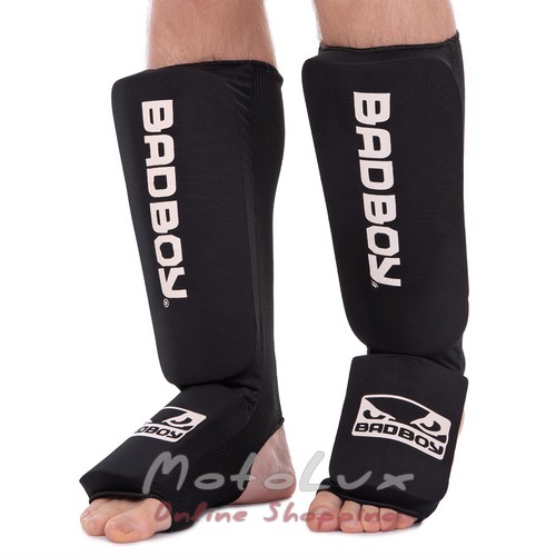 BDB harisnya típusú láb- és lábvédő, L-es méret, fekete