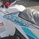 Kayo EA70 electric quad bike, white with blue