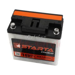 Battery Starta, 6V 18Аh, round clem, acid, dry