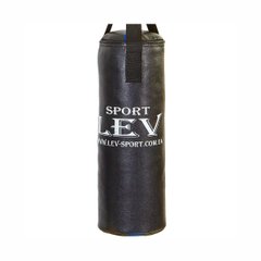 Мешок боксерский Цилиндр LEV LV 2806, 65 см черный