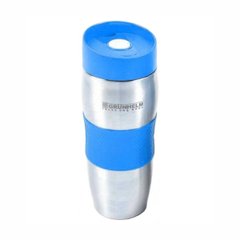 Thermo mug made of stainless steel Grunhelm GTC 103, 380 ml, blue