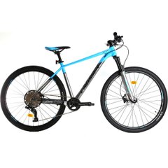 Bicykel Crosser MT 036, kolesá 26, rám 19, čierna n tyrkysová