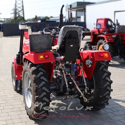 Mini Tractor Xingtai T244 THL, 24 HP, 4x4 Red