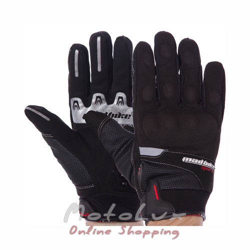 Motorcycle gloves Mad Bike 14, size XL, black