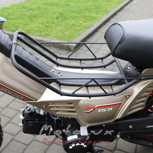 Motocykel Spark SP125C-1CFN, 7 hp, zlatý