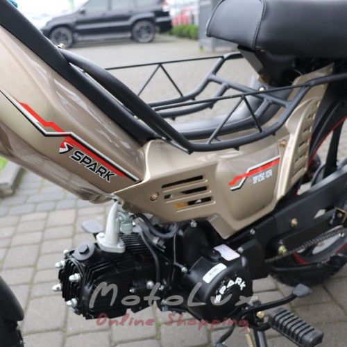 Мотоцикл Spark SP125C-1CFN, 7 к.с., золотистий