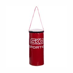 Boxing cylinder bag with belt attachment Sportko MP 10, 40 cm