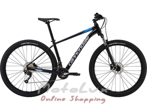 Mountain bicycle Cannondale Trail 7 BLK, wheels 29, frame XL, 2019, black