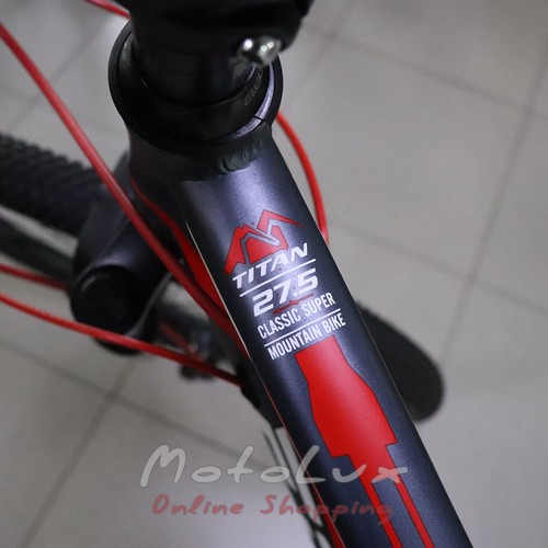Mountain bike Forte Titan, frame 17, wheels 27.5, gray n red