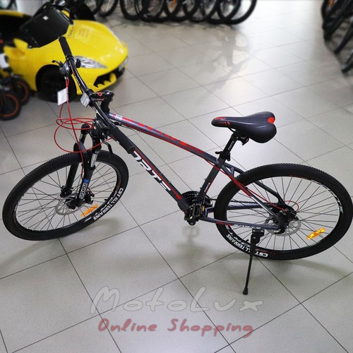 Горный велосипед Forte Titan, рама 17, колеса 27.5, gray n red