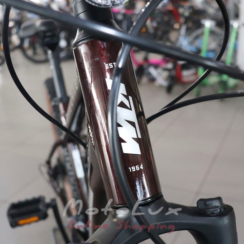 Horský bicykel KTM Penny Lane 271, kolesá 27,5, rám M, červený, 2023