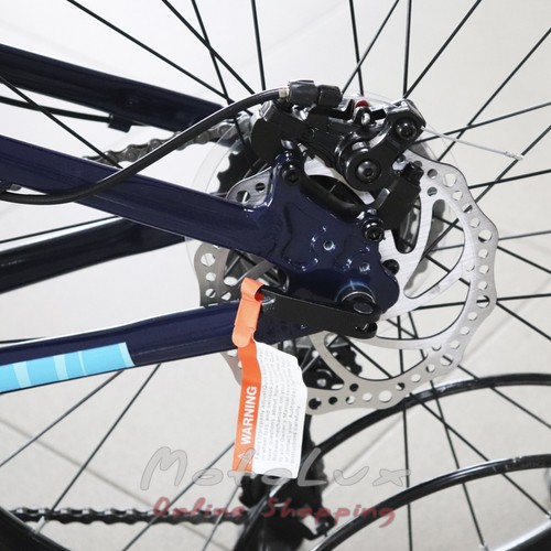 Підлітковий велосипед Pride Rocco 4.1, колесо 24, 2020, blue