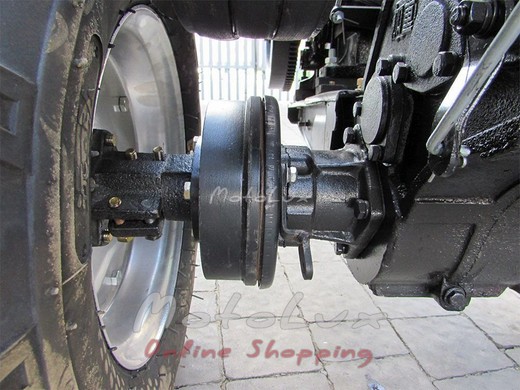 Rear drum brake assembly