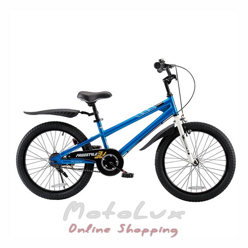 Детский велосипед RoyalBaby Freestyle, колесо 20, синий
