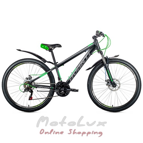 Avanti Premier mountain bike, wheel 26, frame 13, gray n green, 2021
