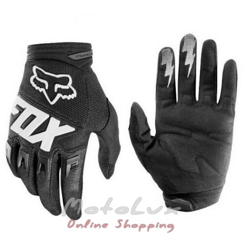 Motorcycle gloves Fox Dirtpaw black