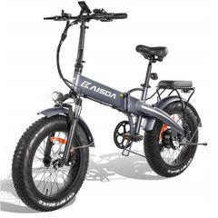 Електричний велосипед Kaisda K2, 48V, 500W, 10AH, сірий