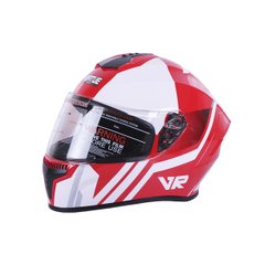 Motorcycle helmet Virtue MD 813, size S, red with white