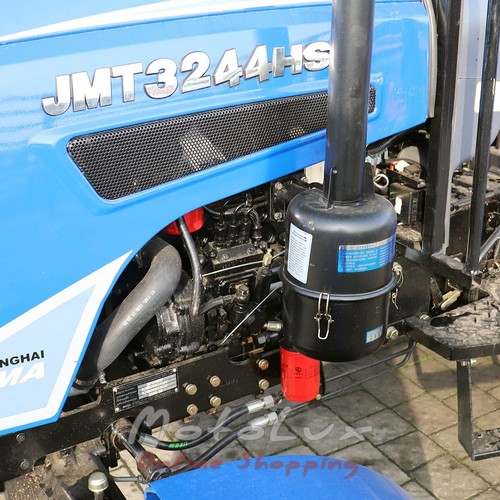 Минитрактор Jinma JMT 3244 HSX, 24 л.с., 4x4, КПП (4+1)x2x2, двухдисковое сцепление, широкая резина
