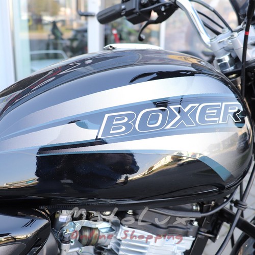 Bajaj Boxer BM 150 UG motorcycle, black
