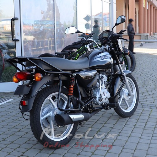 Мотоцикл Bajaj Boxer BM 150 UG, чорний
