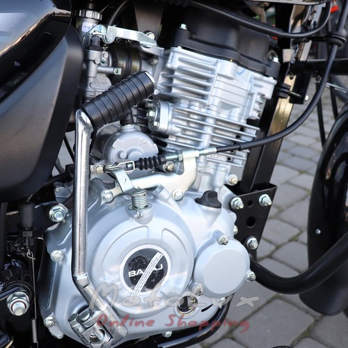 Bajaj Boxer BM 150 UG motorkerékpár, fekete