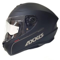 Motorcycle helmet AXXIS Draken S V.2 Solid Matt Black, size XS, black