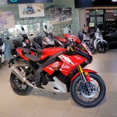 Motorcycle HISUN Rider R1M 250CC, red