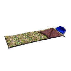 Sleeping bag blanket with a hood UR SY 4083, camouflage