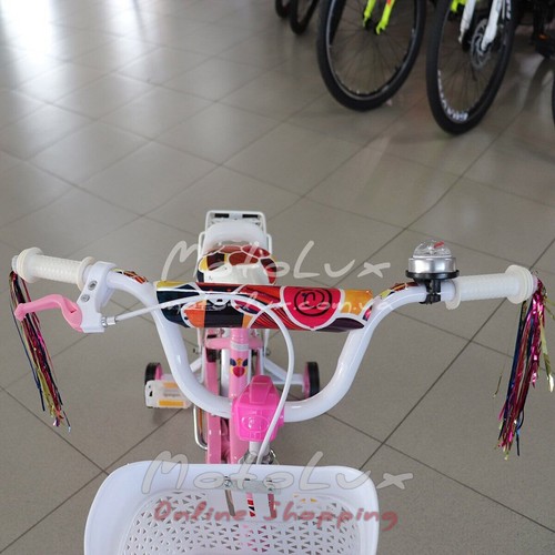 Дитячий велосипед Spark Flower, колеса 14, 2019, pink