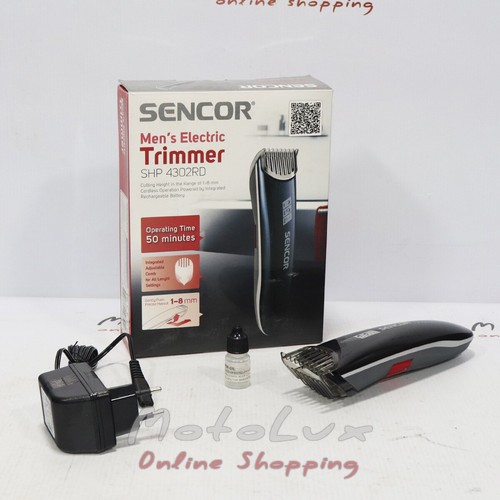 Машинка для стрижки волосся Sencor SHP 4302 RD