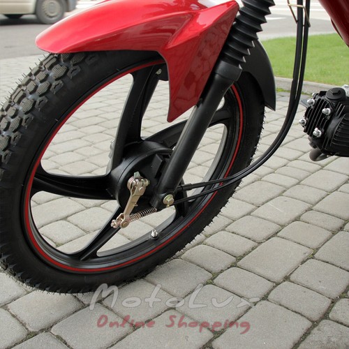 Motocykel Spark SP 110C-1С, Cerveny
