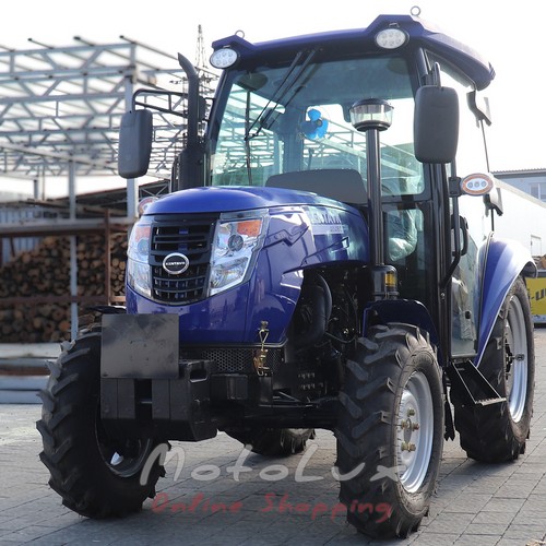 Traktor Kentavr 404 SC, 40 LE, 4x4, 4 henger, 2 hidraulikus kimenet, blue