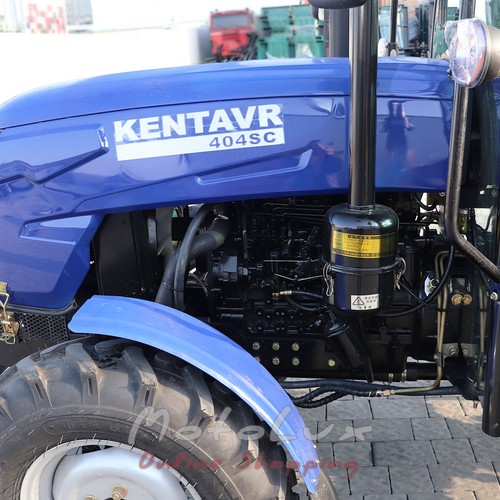 Трактор Kentavr 404 SC, 40 л.с., 4х4, 4 цил, 2 гидровыхода, кабина, blue