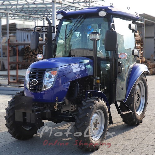 Трактор Kentavr 404 SC, 40 к.с., 4х4, 4 цил, 2 гідровихода, кабіна, blue