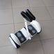 Mini Segway, hoverboard Ninebot MINI fehér világító kerekekkel
