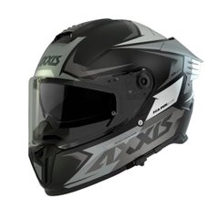 Motorcycle helmet AXXIS HAWK SV EVO IXIL A2, size S, gray with black