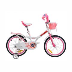 Gyermek kerékpár Royalbaby Jenny Girls, 16-os kerék, rózsaszín