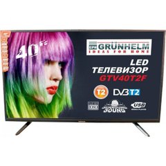 Телевізор Grunhelm GTV40T2F 40 дюймів Full HD 1920х1080