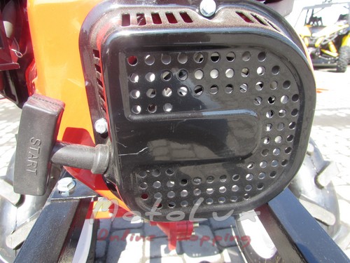 Бензиновый мотоблок Forte 1050G, ручной стартер, 7 л.с., колесо 10 дюймов